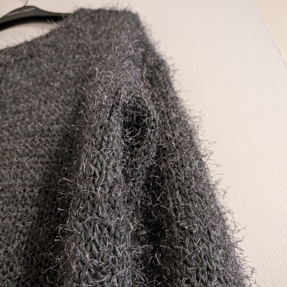 Knit Fuzzy Fashion Sweater - Picture 2 of 4